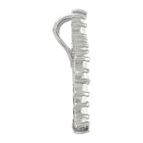 18K White Gold Diamond Religious Cross Pendant