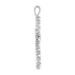 White Gold Diamond Cross Pendant | Religious Jewelry