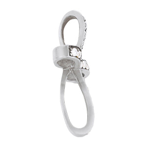 White Gold Diamond Cross Pendant - Religious Jewelry