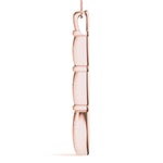 Rose Gold Lab Diamond 3-Stone Pendant | 0.42 CTW