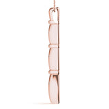 Rose Gold Lab Diamond 3-Stone Pendant | 0.42 CTW
