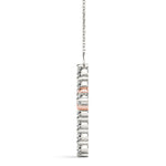Rose Gold Diamond Cross Pendant | Religious Jewelry