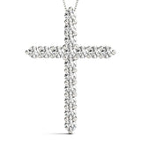 Diamond Religious Cross Pendant