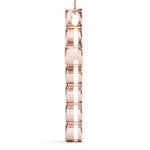 Rose Gold Diamond Cross Pendant | Religious Jewelry