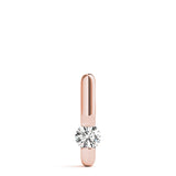 18K Rose Gold 0.5CT Lab Diamond Pendant