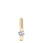 18K Yellow Gold 0.5CT Lab Diamond Pendant