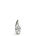 White Platinum 0.5CT Lab Diamond Solitaire Pendant