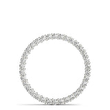 Multi-Diamond Circle Pendant in Gold