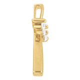 Lab Diamond Religious Cross Pendant