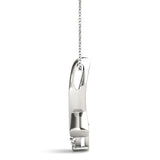 0.35 CT Lab Diamond Solitaire Pendant