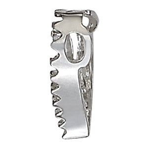 Platinum White Diamond Heart Pendant