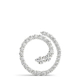 Platinum Diamond Journey Pendant