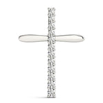 Lab Diamond Religious Cross Pendant