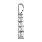 Platinum Diamond Journey Pendant