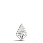 White Gold 0.5CT Lab Diamond Solitaire Pendant