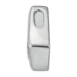 White Platinum 0.5CT Lab Diamond Solitaire Pendant