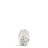 0.5CT Lab Diamond Platinum Solitaire Pendant