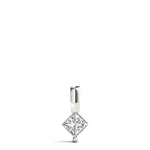 Diamond Solitaire 14K Gold Pendant