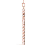 Rose Gold Diamond Cross Pendant | Religious Jewelry