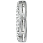 Platinum Diamond Circle Pendant