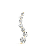 18K Yellow Gold Diamond Journey Pendant