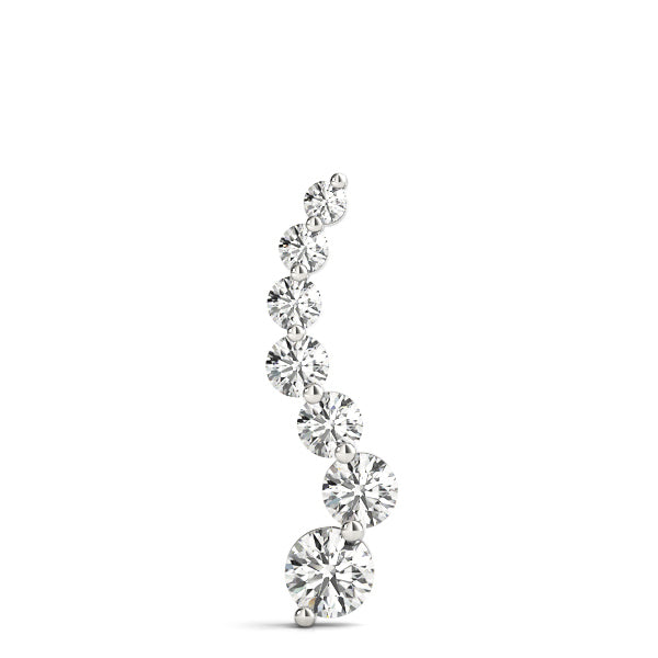 Platinum Lab Diamond Journey Pendant