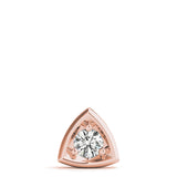1 Carat Lab Diamond Rose Gold Solitaire Pendant