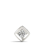 1 Ct Lab Diamond 14K White Gold Pendant