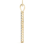 Diamond Religious Cross Pendant - 18K Yellow Gold