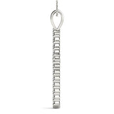 Lab Diamond Religious Cross Pendant