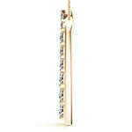 18K Yellow Gold Diamond Journey Pendant