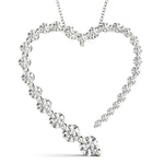 14K Gold Lab Diamond Journey Pendant