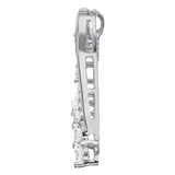 White Gold Lab Diamond Heart Pendant