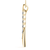 18K Yellow Gold Diamond Journey Pendant
