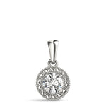 1 CT Lab Diamond Solitaire Pendant