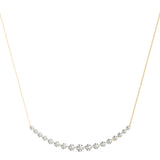 14K Yellow Gold Lab Diamond Pendant