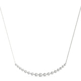 18K White Gold Diamond Fashion Pendant