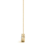 14K Yellow Gold 7-Stone Diamond Pendant