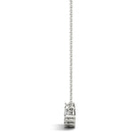 White Gold Multi-Diamond 7 Stone Pendant