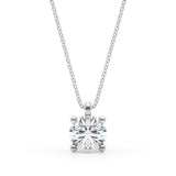 1 CT Lab Diamond Solitaire Pendant