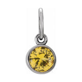 Posh Mommy® Imitation Birthstone Charm/Pendant