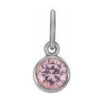 Posh Mommy® Imitation Birthstone Charm/Pendant