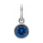 Posh Mommy® Imitation Birthstone Charm/Pendant