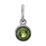 Posh Mommy® Imitation Birthstone Charm/Pendant