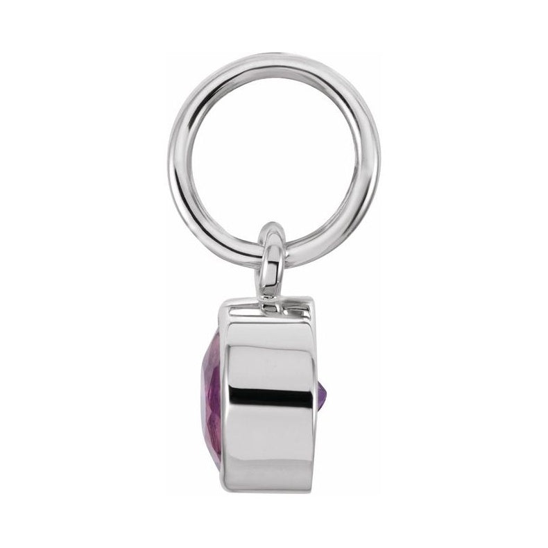 Posh Mommy® Imitation Birthstone Charm/Pendant