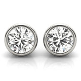 18K White Gold 0.07ct Lab Diamond Stud Earrings