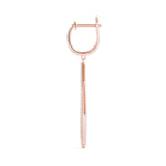 Rose Gold Lab Diamond Fashion Earrings