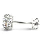 14K White Gold 0.75 CTTW Lab Diamond Stud Earrings