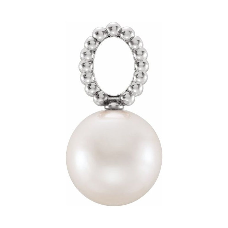 Beaded Pearl Pendant