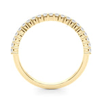 14K Yellow Gold Diamond Wedding Band